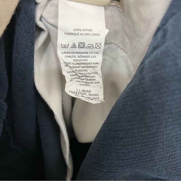 L.L.Bean Navy Straight Leg Corduroy Pants - Picture 9 of 9